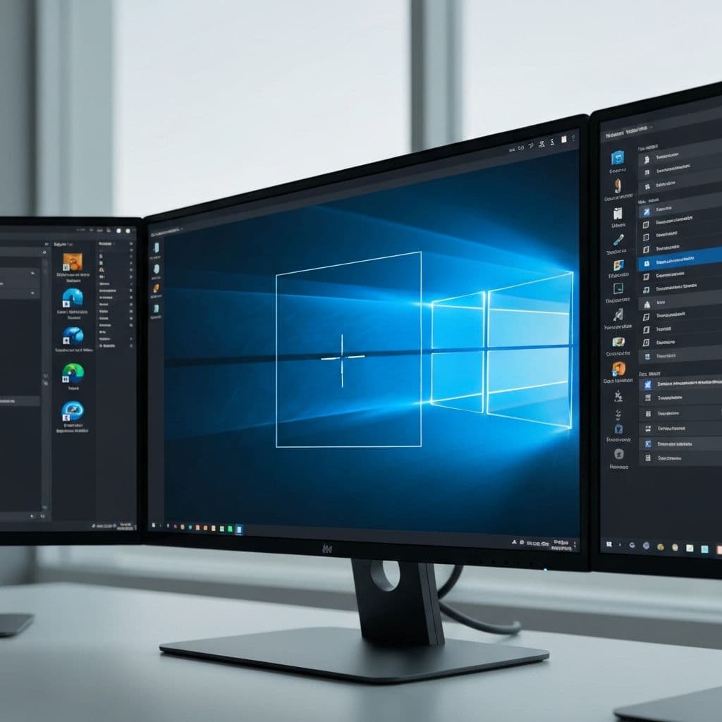 Smart multi-monitor screen selection feature